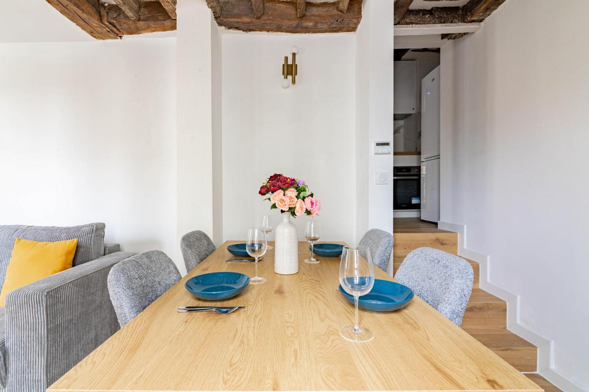Appartement Quartier Fontaine Chatelet Les Halles Free Netflix Paris Exteriör bild