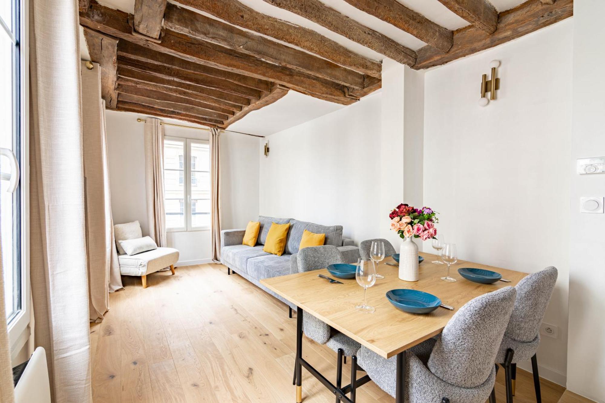 Appartement Quartier Fontaine Chatelet Les Halles Free Netflix Paris Exteriör bild