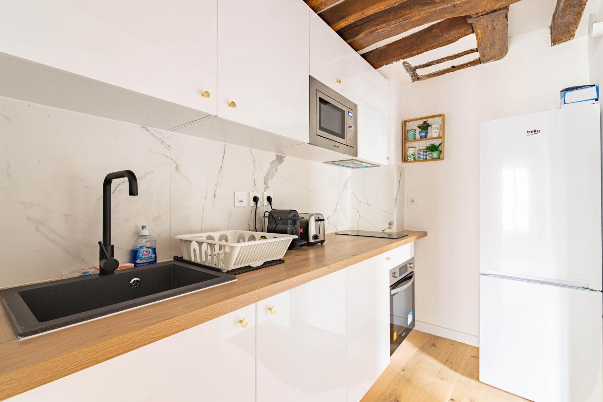 Appartement Quartier Fontaine Chatelet Les Halles Free Netflix Paris Exteriör bild